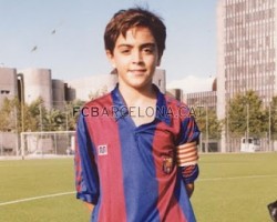 My football space: Players in childhood - Xavi Hernandez