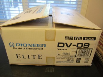 Pioneer Elite DV 09 DVD Player 012562407234  